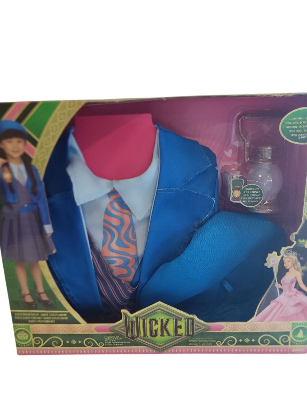 Wicked Deluxe Shiz University Uniform & Accessories 4 -6X